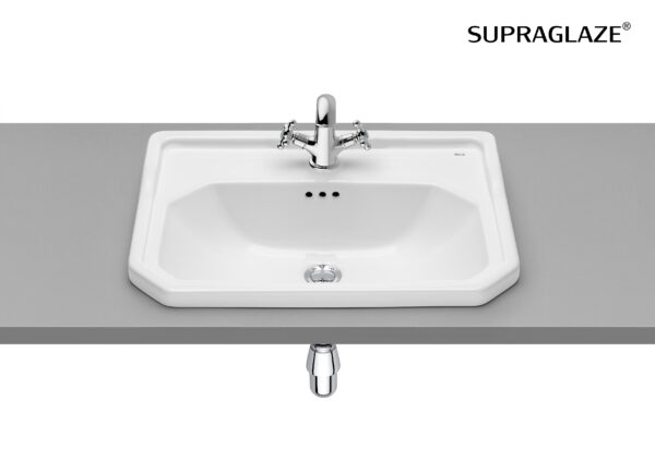 ROCA CARMEN Umywalka blatowa 1 otwór SUPERGLAZE A3270A5S00