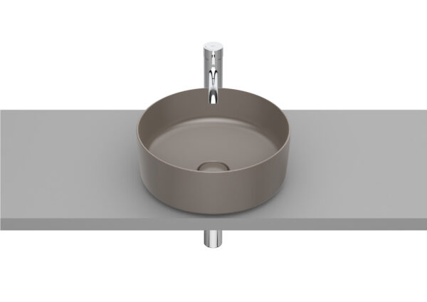 ROCA INSPIRA Umywalka nablatowa cienkościenna Round FINECERAMIC® CAFE A327523660