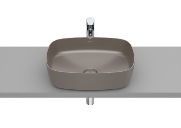 ROCA INSPIRA Umywalka nablatowa cienkościenna Soft FINECERAMIC® CAFE A327500660