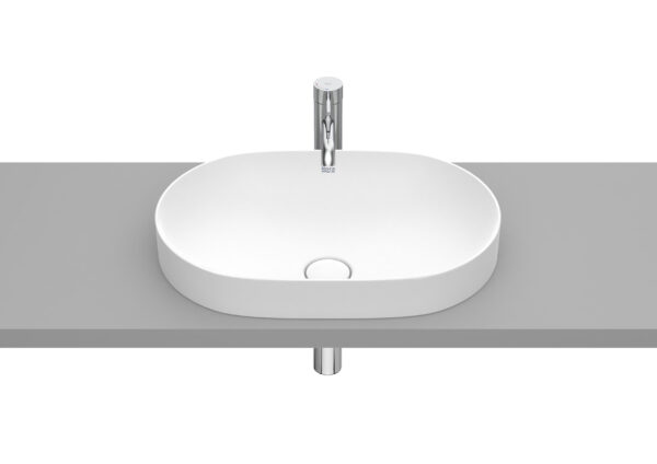 ROCA INSPIRA Umywalka blatowa cienkościenna Round FINECERAMIC® BIAŁY MAT A327527620