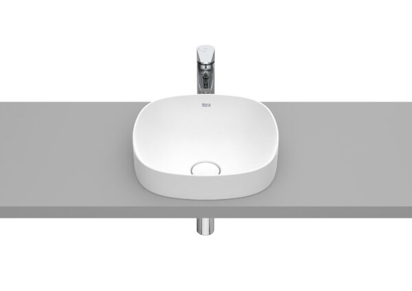 ROCA INSPIRA Umywalka blatowa cienkościenna Soft FINECERAMIC® BIAŁY MAT A32750R620