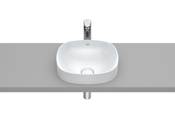 ROCA INSPIRA Umywalka blatowa cienkościenna Soft FINECERAMIC® PERŁOWY A32750R630