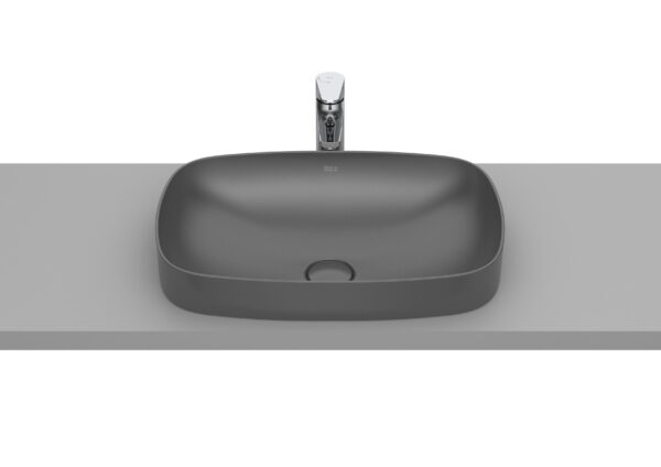 ROCA INSPIRA Umywalka blatowa cienkościenna Soft FINECERAMIC® ONYKS A327504640