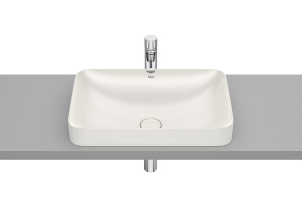 ROCA Umywalka blatowa cienkościenna Square FINECERAMIC® BEŻ A327534650