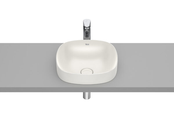 ROCA INSPIRA Umywalka blatowa cienkościenna Soft FINECERAMIC® BEŻOWY A32750R650
