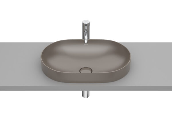 ROCA INSPIRA Umywalka blatowa cienkościenna Round FINECERAMIC® CAFE A327527660