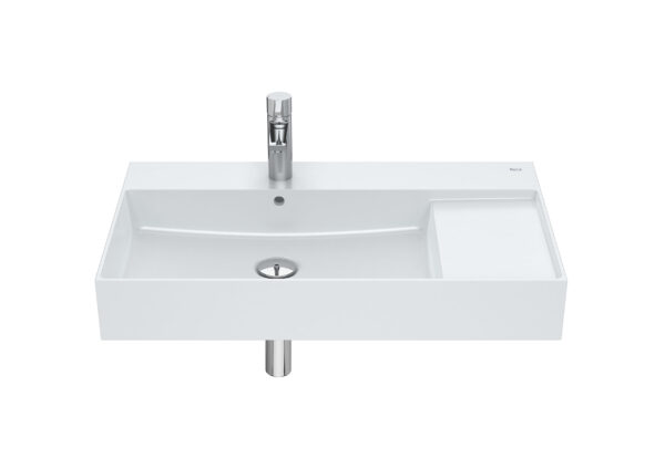 ROCA INSPIRA Umywalka ścienna cienkościenna FINECERAMIC® PERŁOWY A32752B630