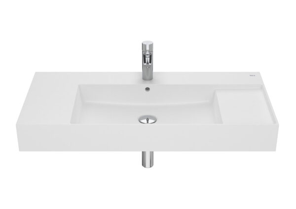 ROCA INSPIRA Umywalka ścienna FINECERAMIC® 100X49 BIAŁY MAT A32752A620