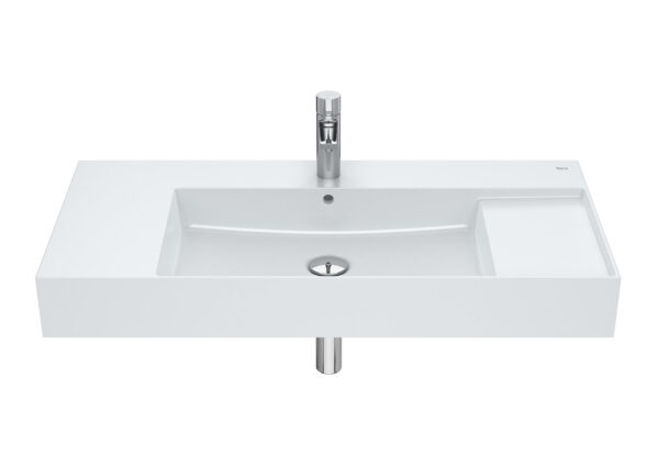ROCA INSPIRA Umywalka ścienna FINECERAMIC® 100X49 PERŁOWY A32752A630