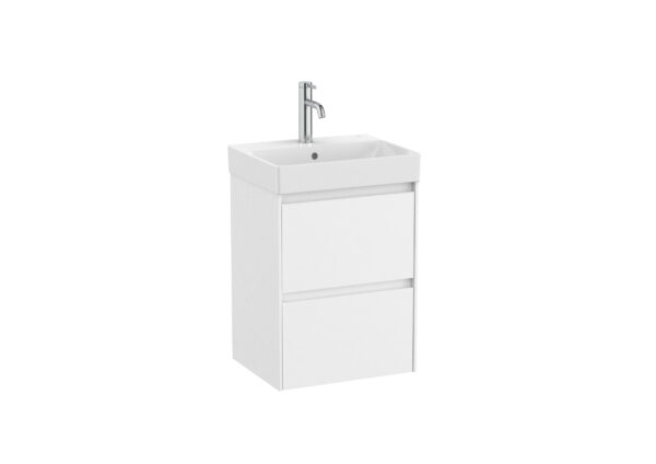ROCA ONA Zestaw łazienkowy UNIK Compacto z 2 szufladami BIAŁY MAT A851681509