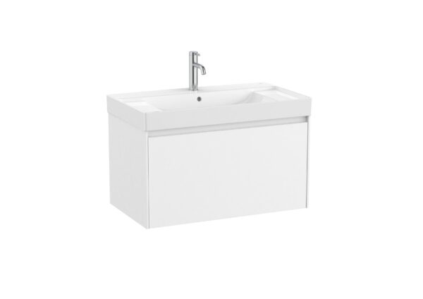ROCA ONA Zestaw łazienkowy UNIK z 1 szufladą BIAŁY MAT A851685509