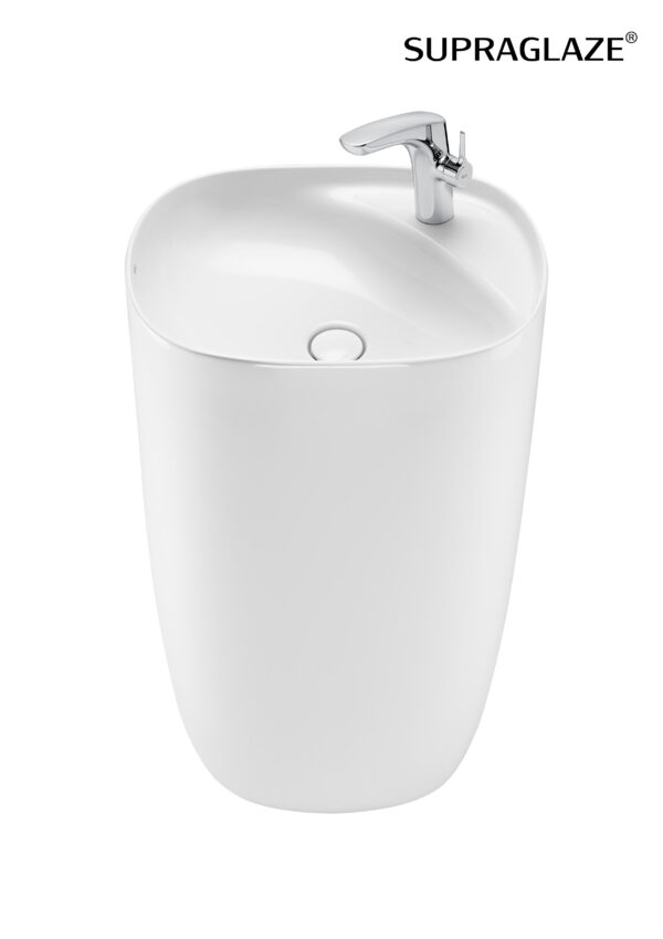 ROCA BEYOND Umywalka stojąca FINECERAMIC® SUPERGLAZE A3270B0S00