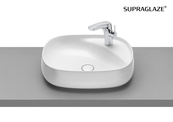 ROCA BEYOND Umywalka nablatowa FINECERAMIC® SUPERGLAZE A3270B8S00