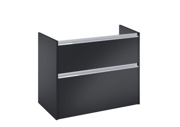 ROCA GAP PRO Szafka łazienkowa 100 cm z 2 szufladami (do kompletacji z umywalką Gap lub blatem), wersja lewa CZARNY MAT A857902532