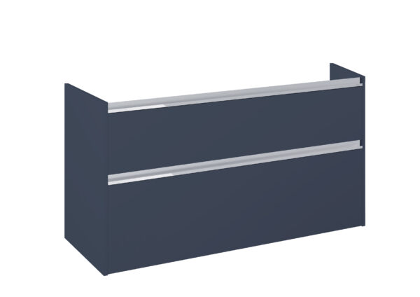 ROCA GAP PRO Szafka łazienkowa 120 cm z 2 szufladami (do kompletacji z umywalką Gap lub blatem) NIEBIESKI MAT A857906538