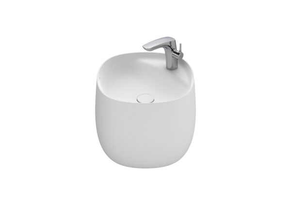 ROCA BEYOND Umywalka ścienna FINECERAMIC® BIAŁY MAT A3270B1620