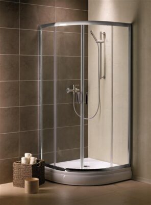 RADAWAY PREMIUM PLUS E 1900 KABINA ASYMETRYCZNA 100X80 30491-01-01N PROFIL CHROM
