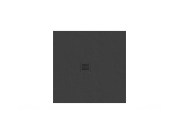 RAVAK Brodzik Slate Pro 90x90 czarny mat XA037733010
