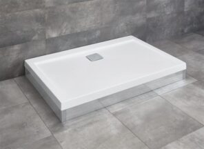 RADAWAY panel chrom 110 cm do brodzika Argos D z obudową 001-510104001