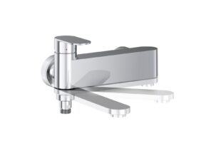 RAVAK CR II 022.00CR bateria wannowa naścienna, chrom X070451
